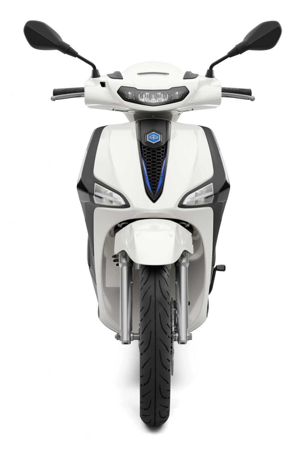 Piaggio Liberty S 125 MY2025 Weiss Luna Front